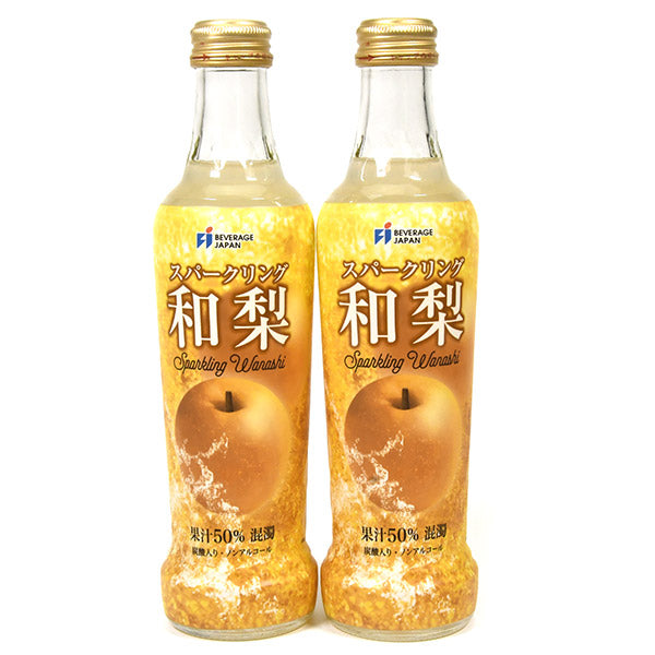 【期間限定】和梨スパークリング〈果汁50％〉微炭酸 国産和梨使用 ノンアルコールドリンク 270ml×24本セット 果実感たっぷり！ギフトにもおすすめ